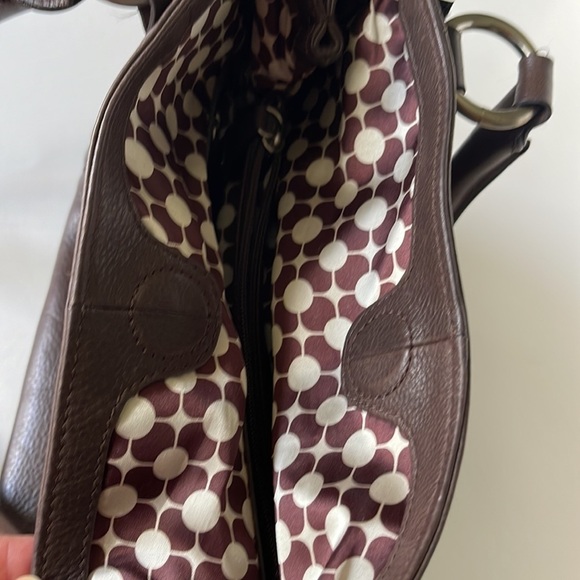 Piazza Womens Beautiful Leather Brown Handbag/Shoulder bag - Picture 13 of 16